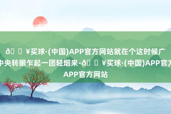 🔥买球·(中国)APP官方网站就在个这时候广场正中央转眼乍起一团轻烟来-🔥买球·(中国)APP官方网站